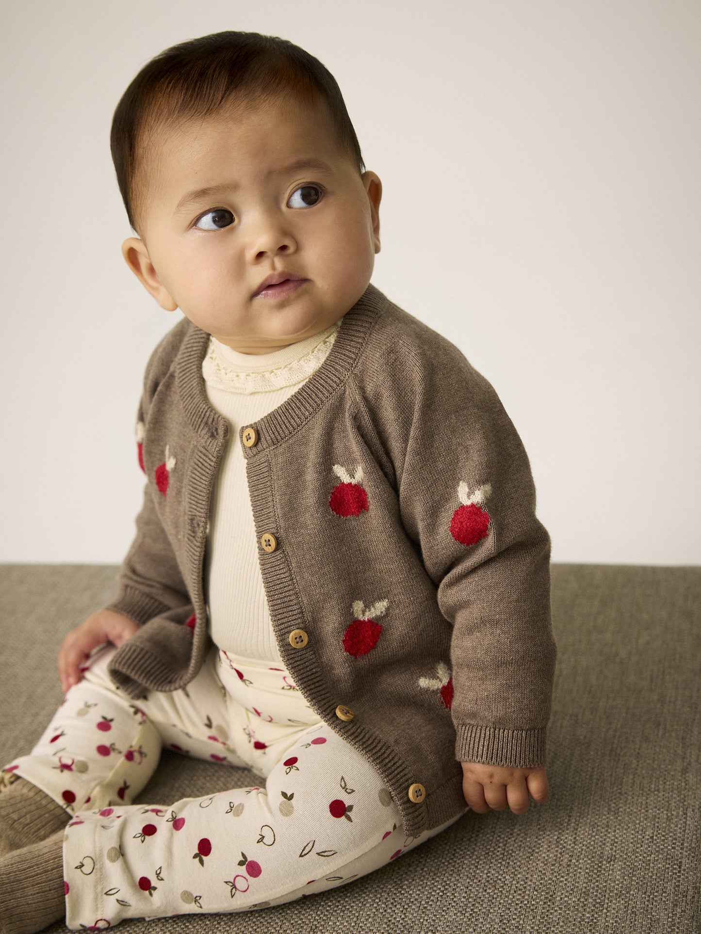 Peysa - Dark Brown Melange