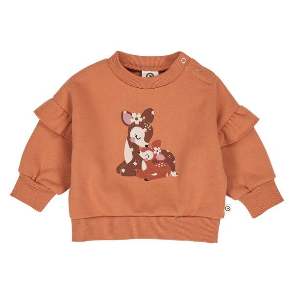 Peysa - Cedar sweatshirt baby / Clay