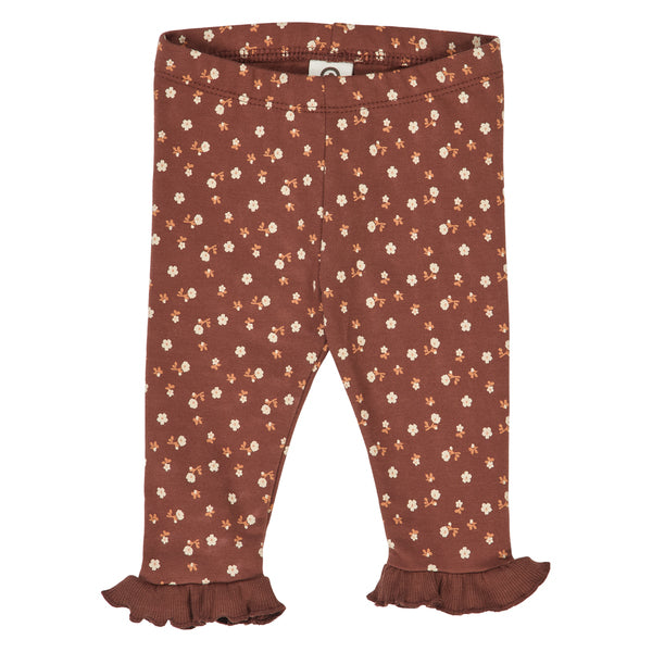 Buxur - Cedar frill pants baby - Root/ Oak/ Clay