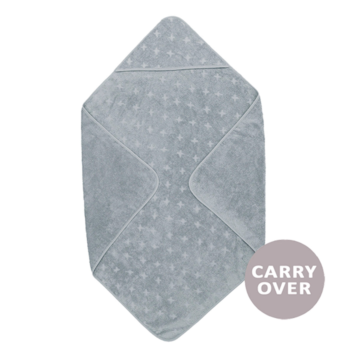 Barnahandklæði - Jasmin blue - 100x100