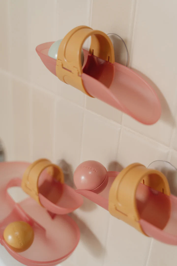 Kúlubraut í baðið - Bleik