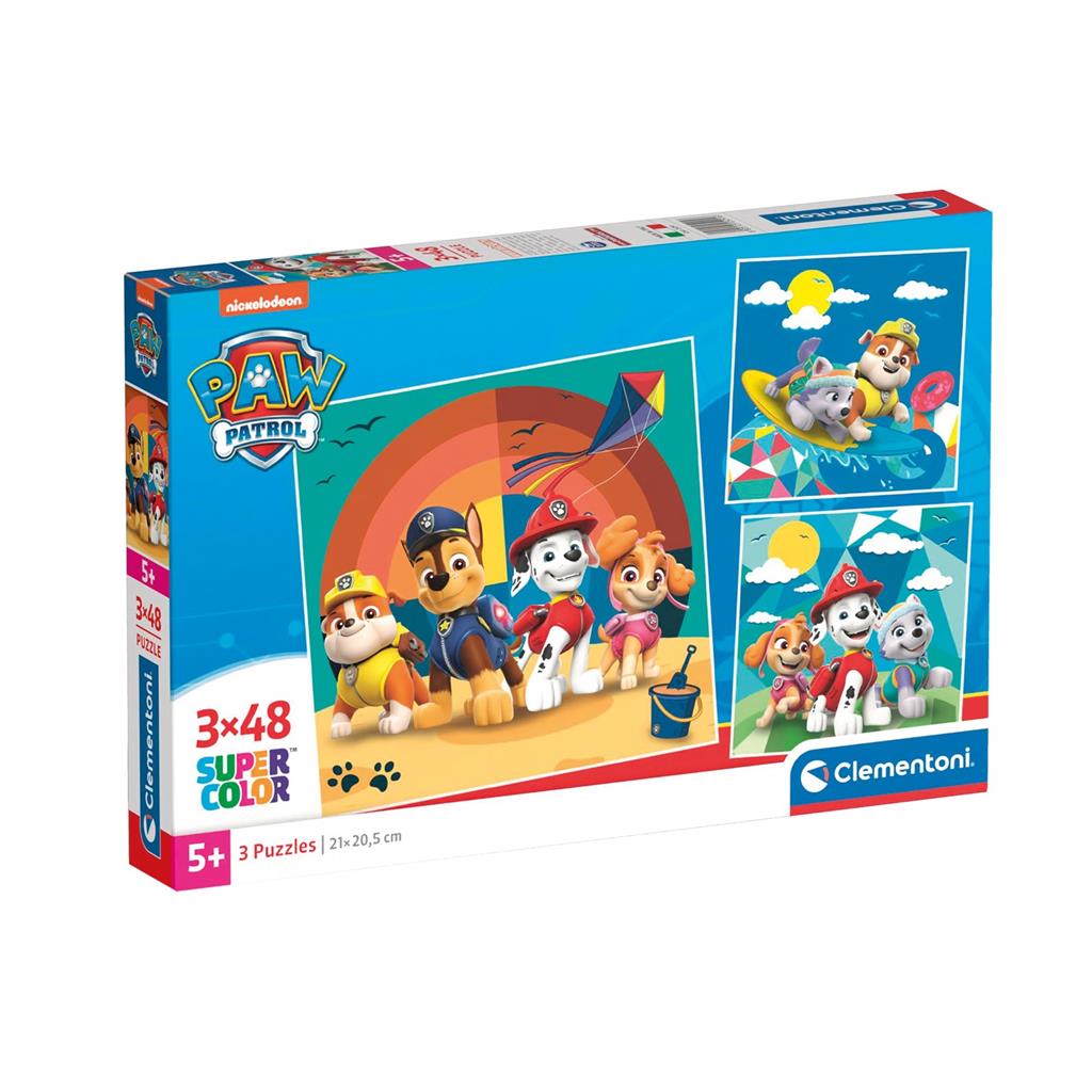 Paw Patrol Púsl 3x48pcs
