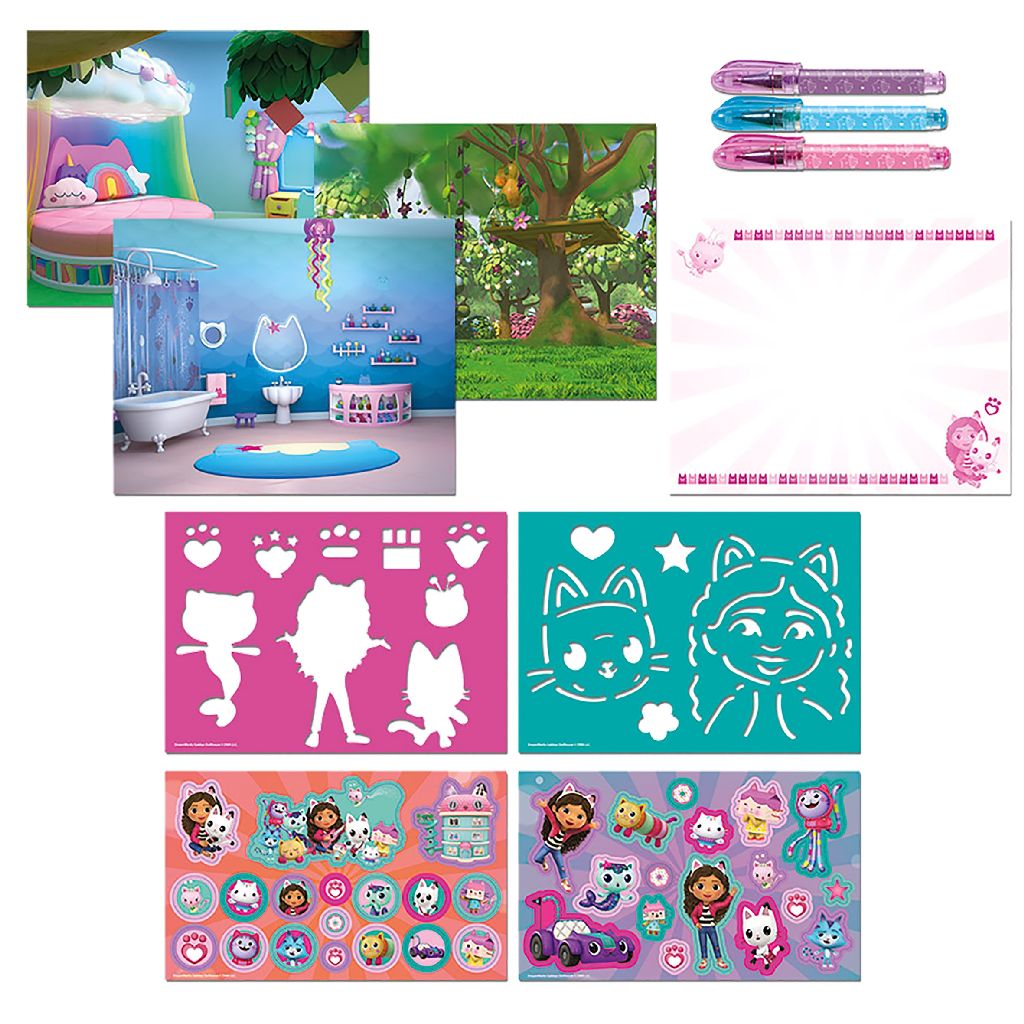 Gabby's Dollhouse Designer Activity Book