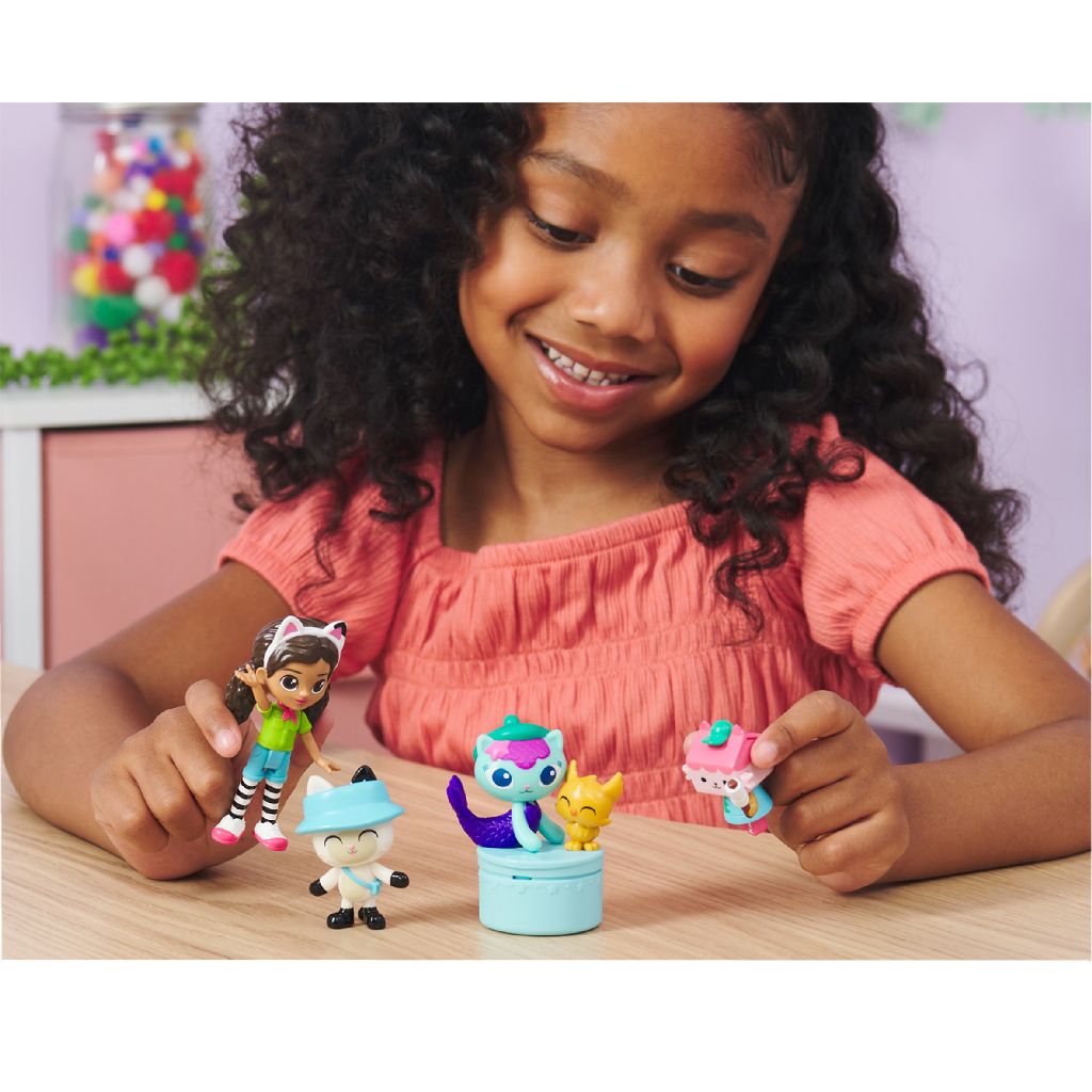 Gabby's Dollhouse Play Figures Set Camping