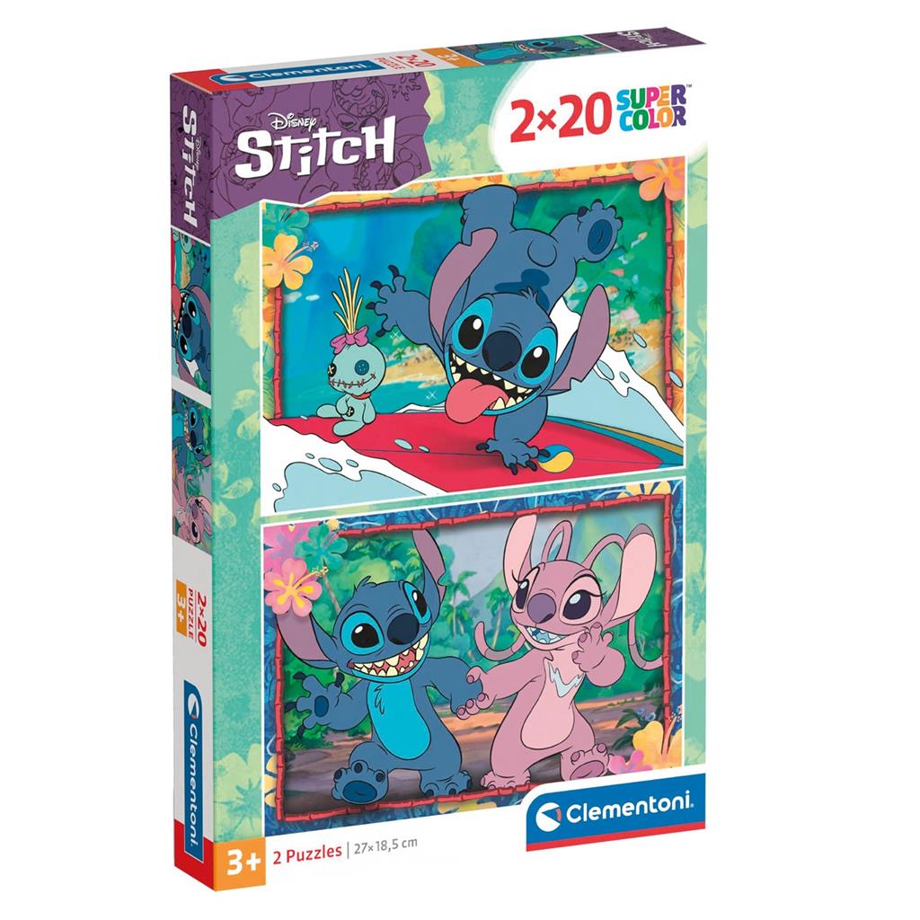 Stitch Púsl 2x20pcs