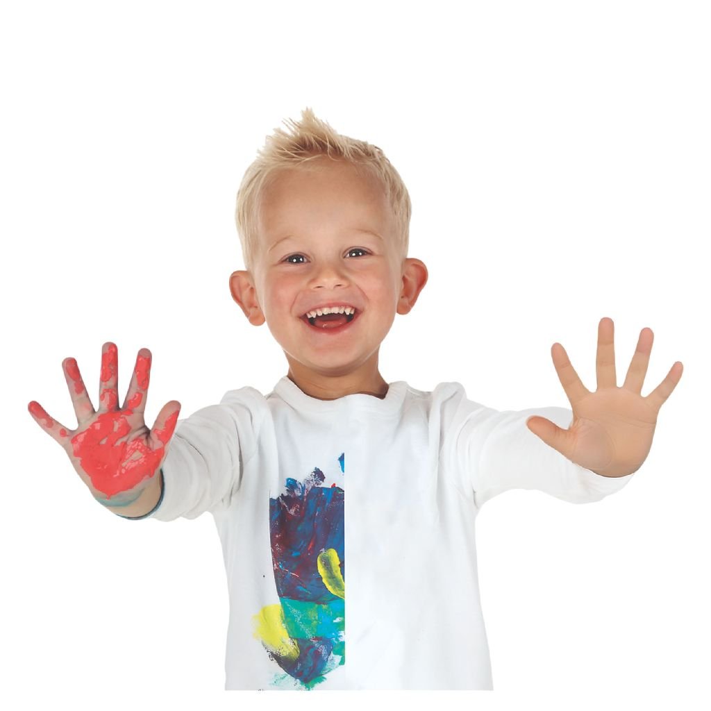 Fingramálning - 6 Pastel litir 45ml