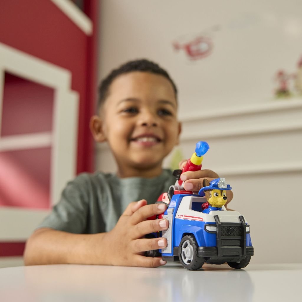 Paw Patrol Fire Rescue Vehicle Chase