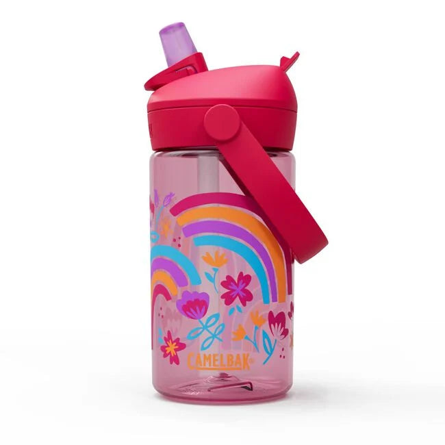 Brúsi - Thrive Flip Straw - Rainbow Floral