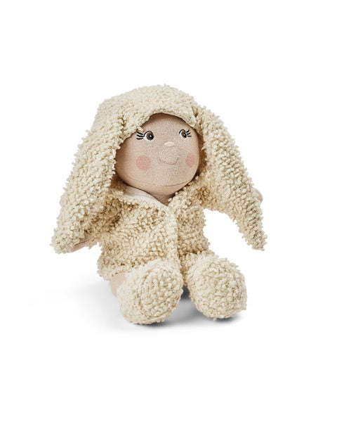 Dúkkuföt - Jakki með kanínueyrum og skór