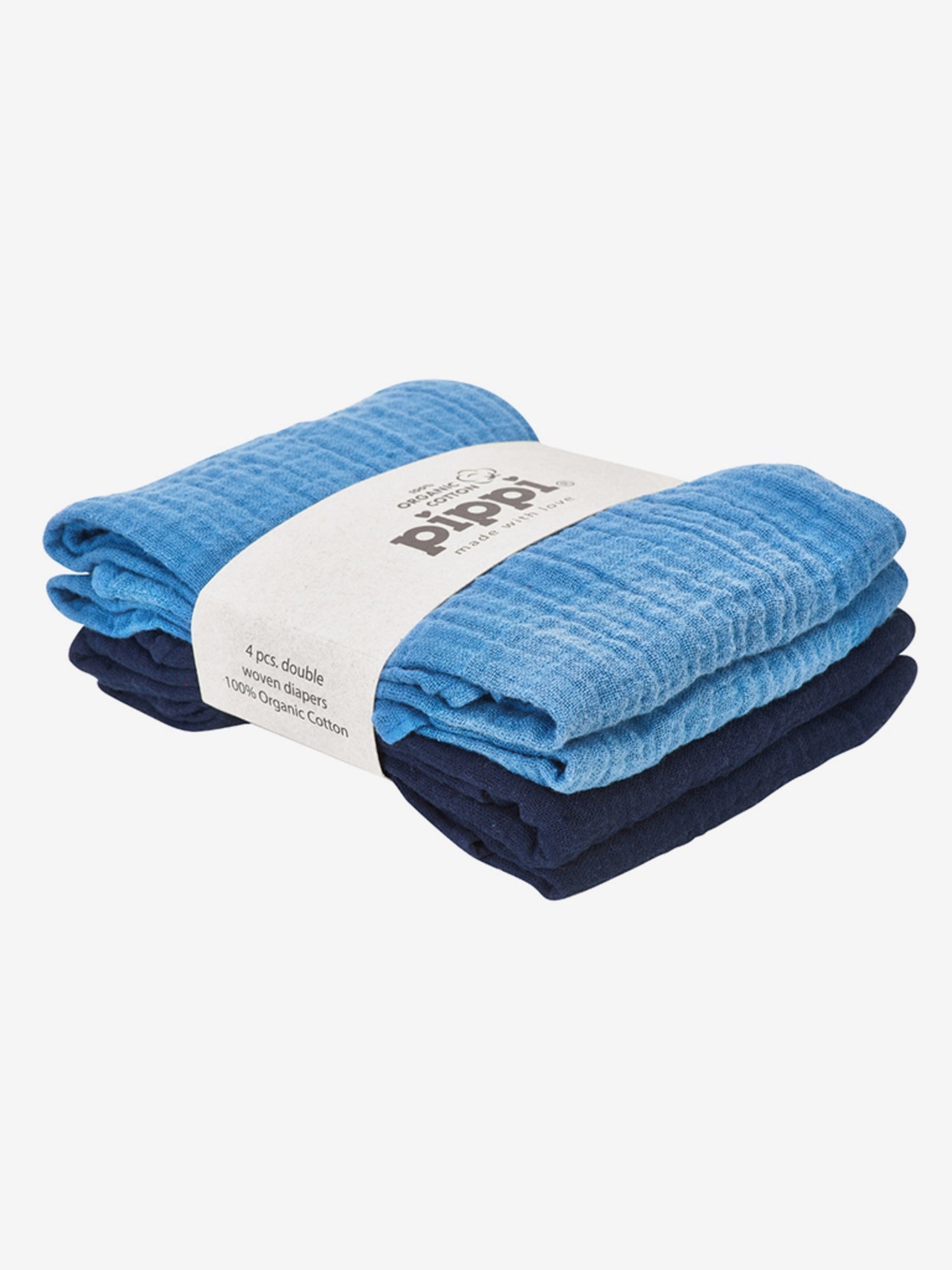 Taubleyjur - 4 pk - Blá/Dökkblá