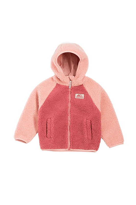 Flíspeysa - Reversible Pile Pink