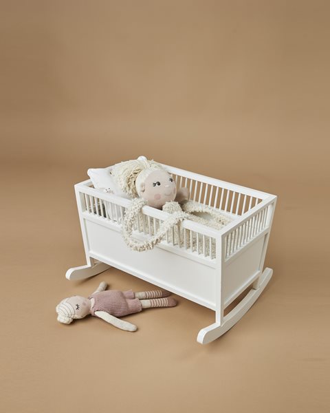 Dúkku vagga - Hvít