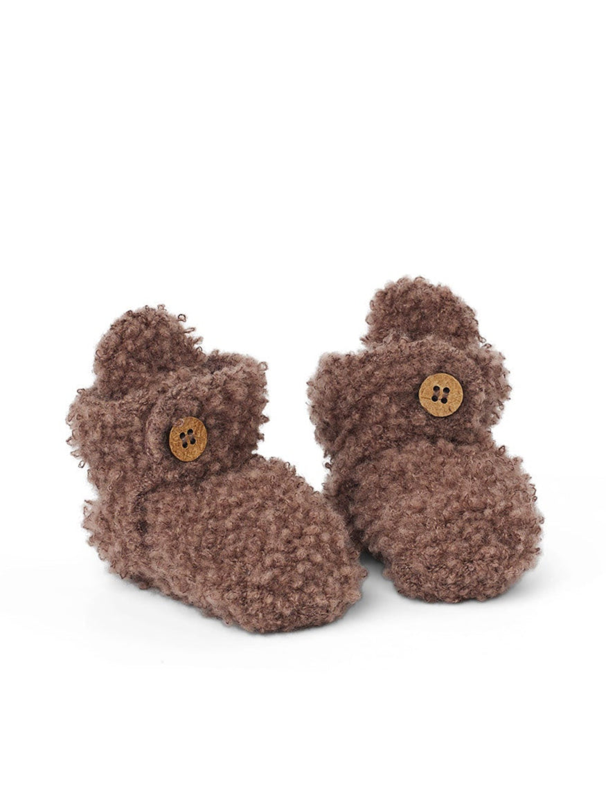 Sokkaskór - Boclé Rose Brown