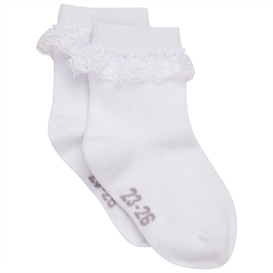 Sokkar Blúndu - Hvítir