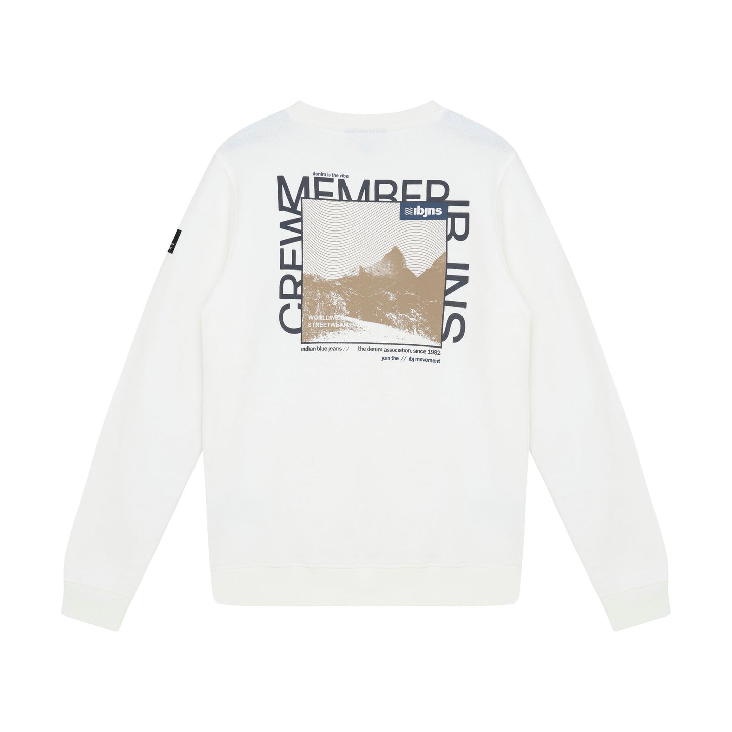 Peysa - CM Backprint - White