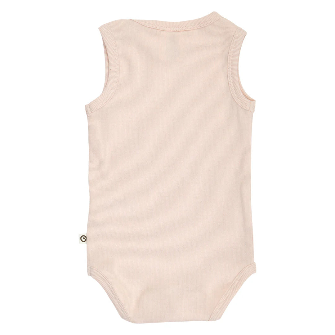 Ermalaus samfella - Rib sleeveless body - Nightingale