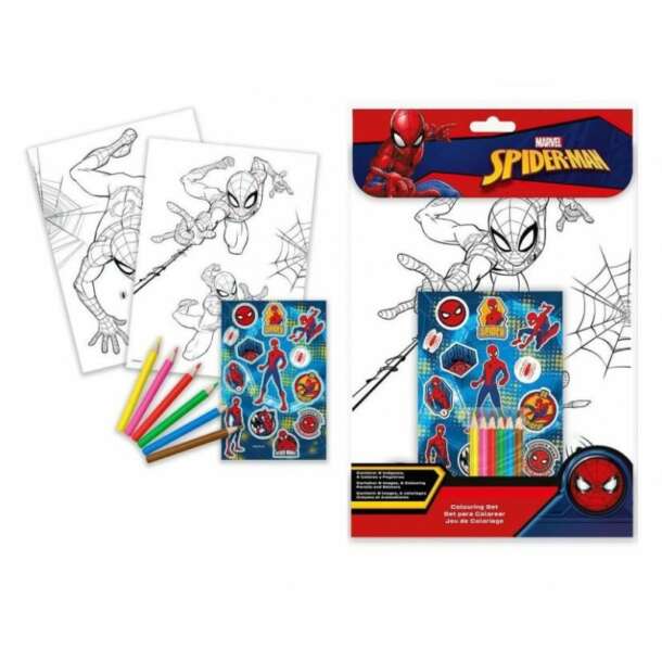 Spiderman Myndir og liti