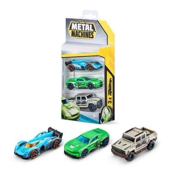 Metal Machines 3 bílar í pakka