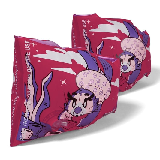 Armkútar - Bleikir/Fjólubláir  2-6ára