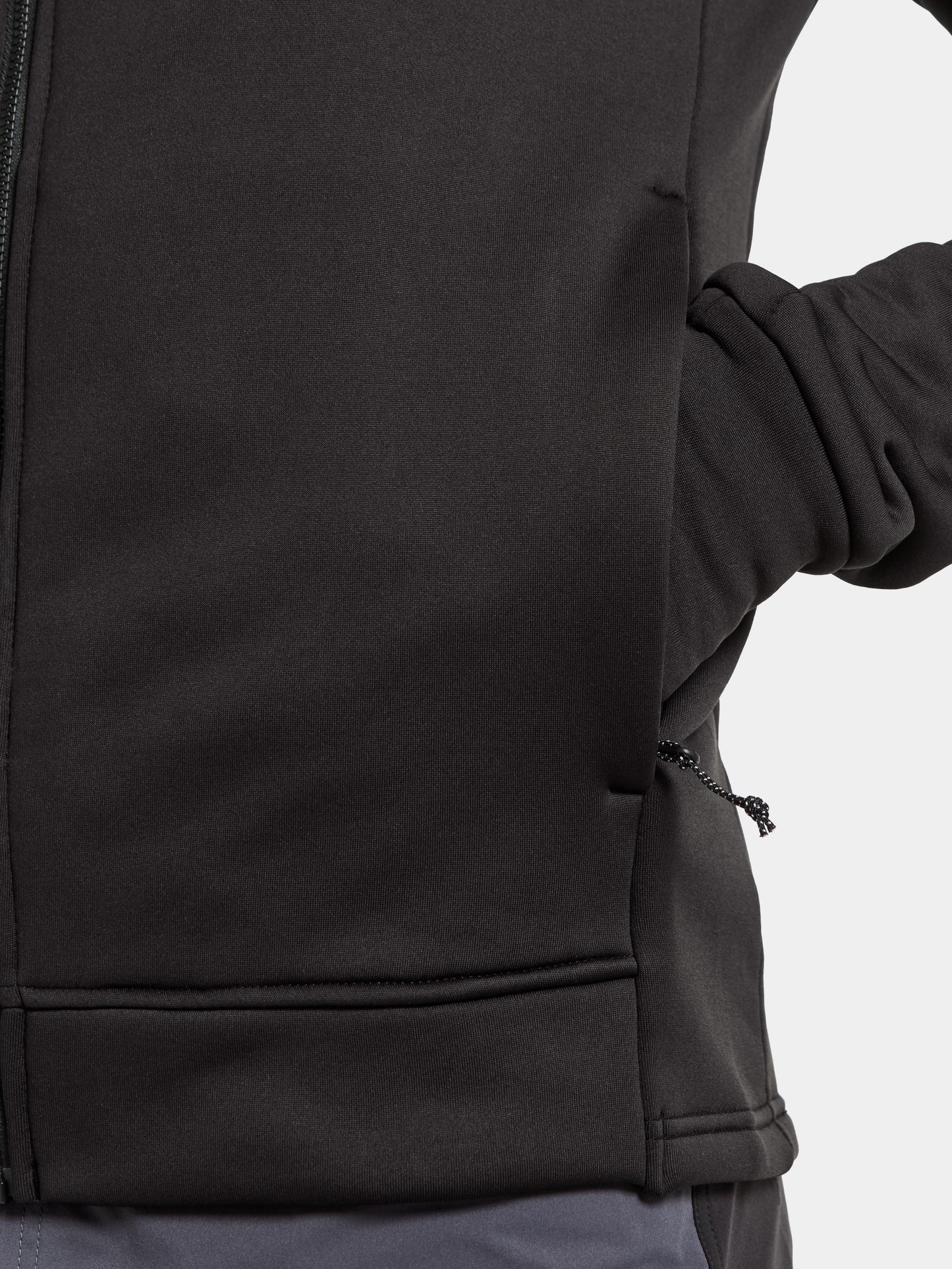 Flíspeysa - Acke Fullzip Black