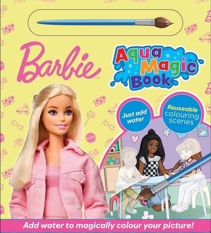 BARBIE - Töfra vatnslitabók