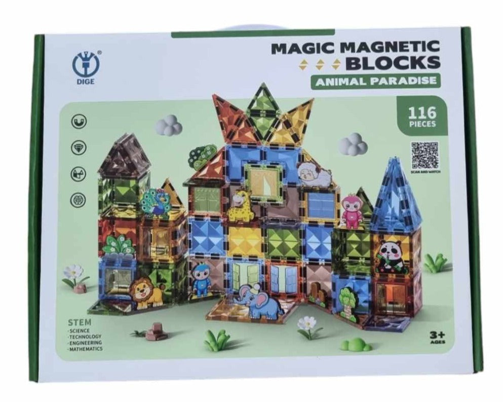 Segulkubbar - Animal Paradise