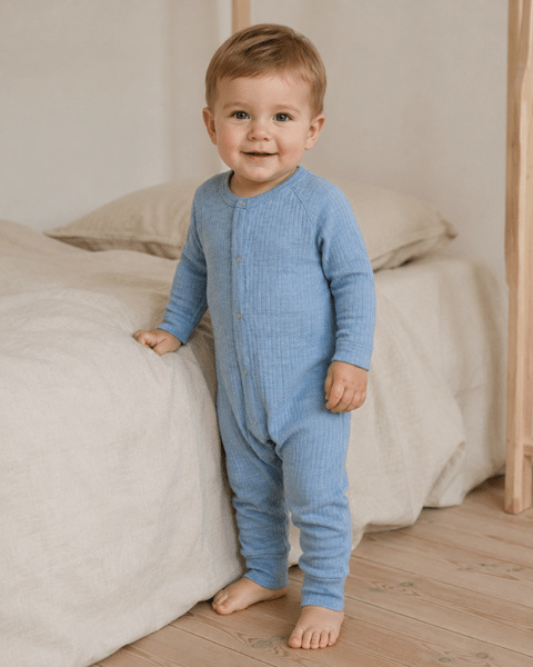 Helgalli Ull - Light Blue Melange