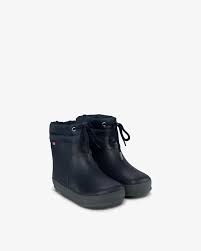 Kuldastígvél - Alv Barefoot Warm - Navy