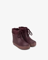 Kuldastígvél - Alv Barefoot Warm - Grape