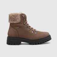 Skór - Brúnir Föðraðir