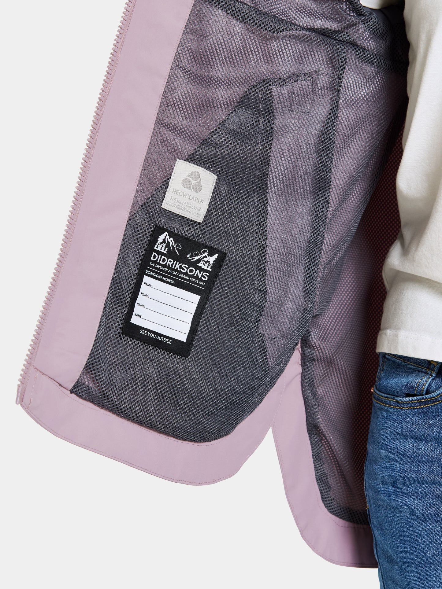 Regn og Vindjakki - Meliss Dusty Lilac