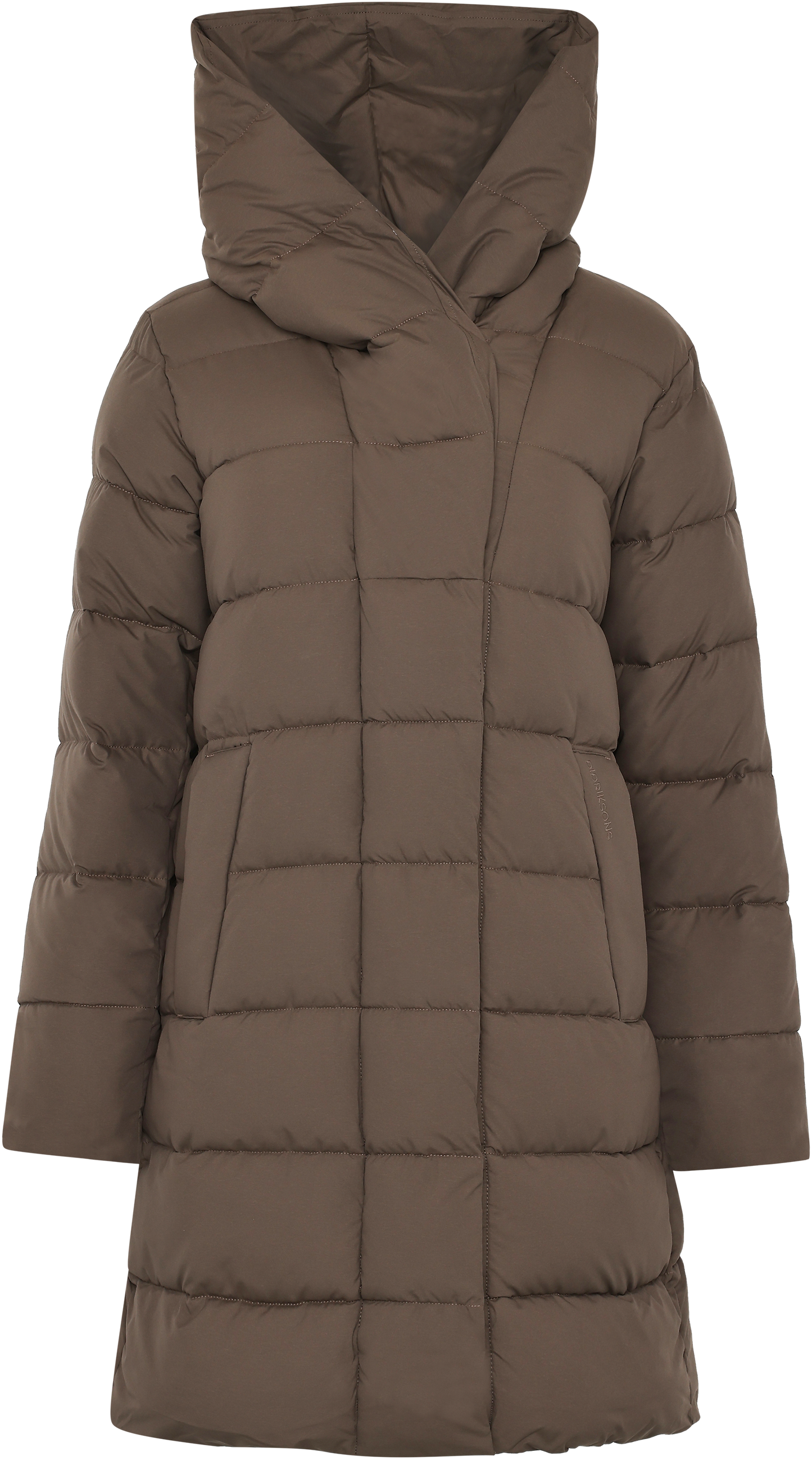 Kuldaúlpa - NELLA WNS PARKA - Mocka Brown