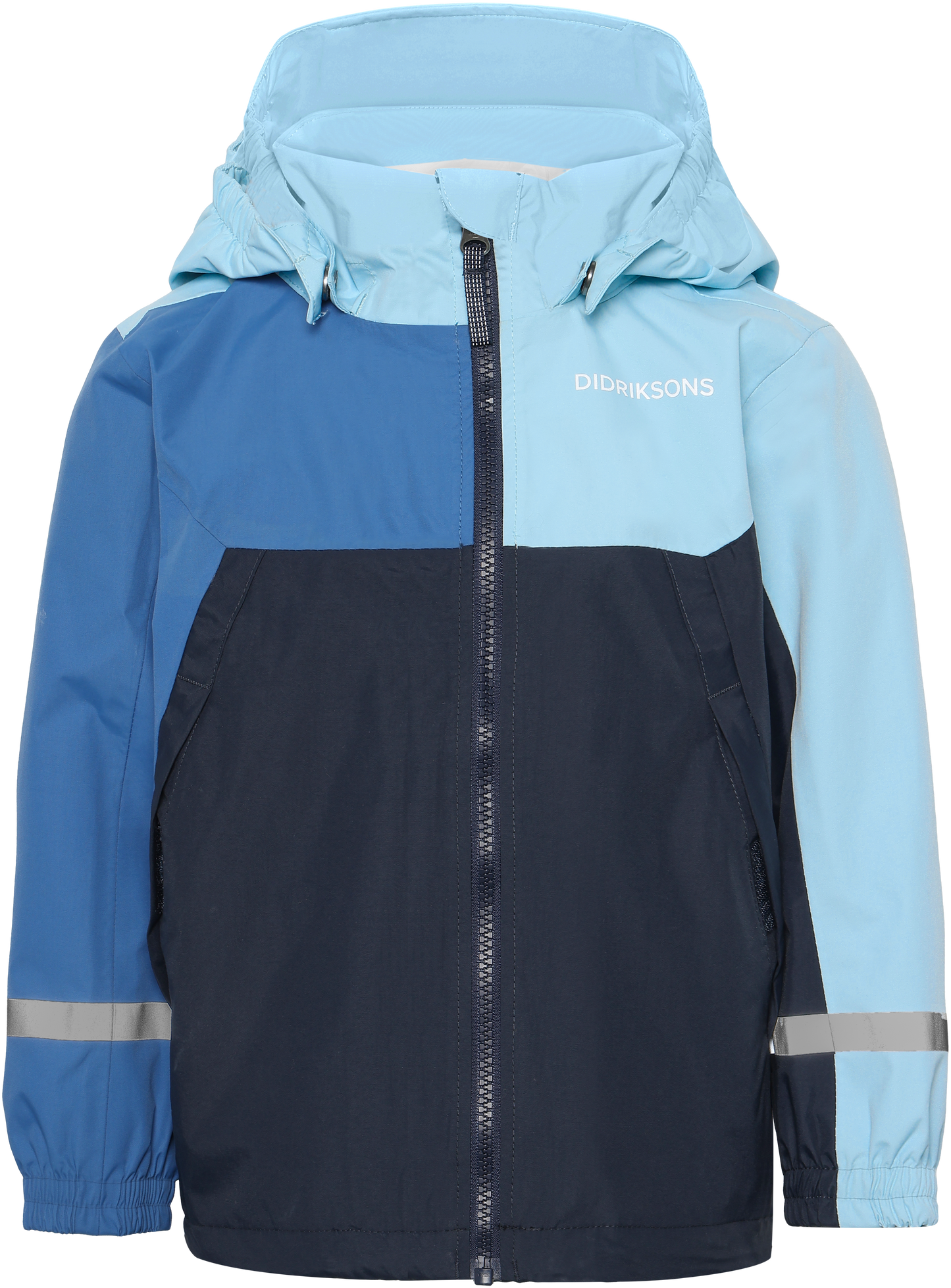 Regn og vind jakki - Pivi Light Sea Blue