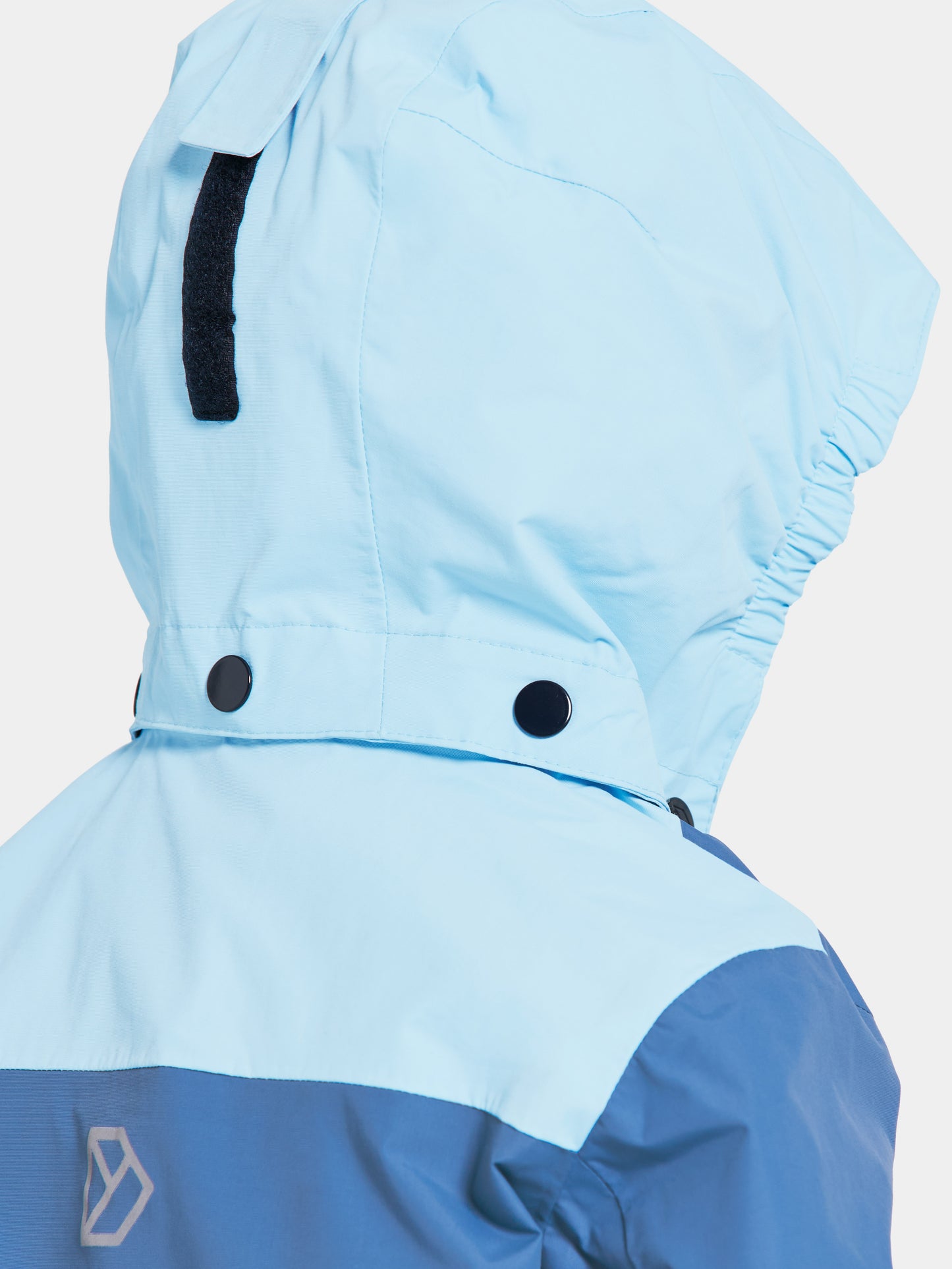 Regn og vind jakki - Pivi Light Sea Blue