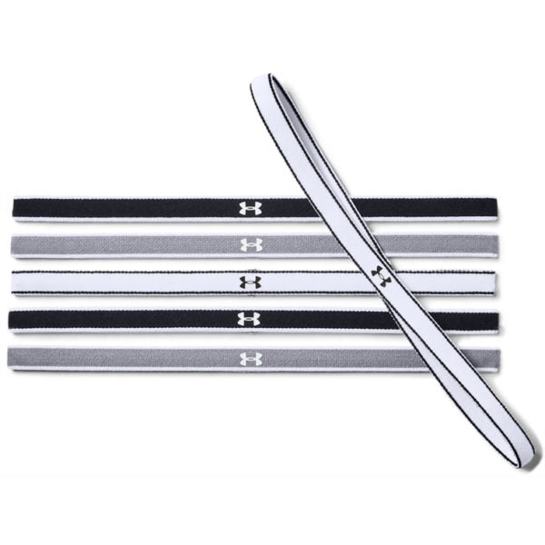 Hárbönd - Mini Headbands (6pk) svört/hvít