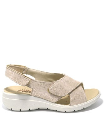 Sandalar - Platinum/Beige