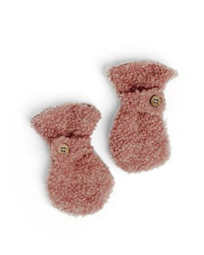 Vettlingar - Bouclé Ull, Rosa