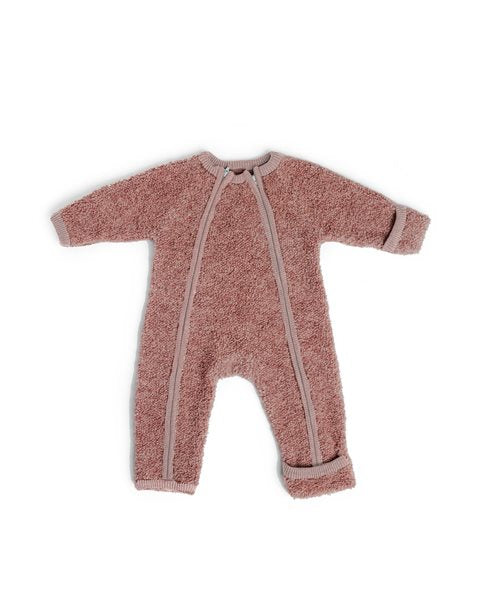 Ullargalli - Með rennilás - Bouclé Ull, Rosa