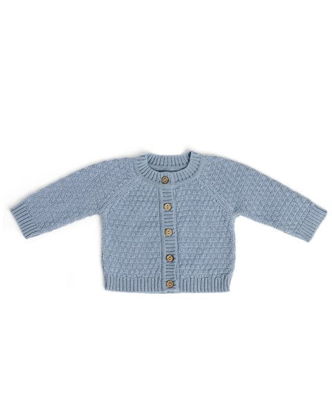 Peysa - Square Knit - Blá