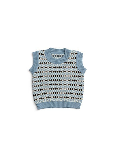 Vesti Ull - Grafic Light Blue