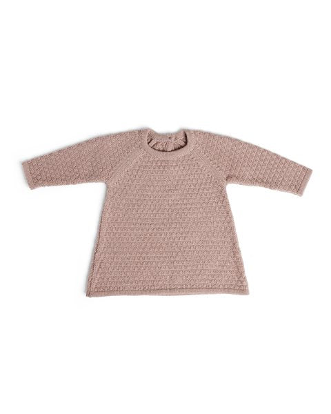 Kjóll - Square knit - Powder