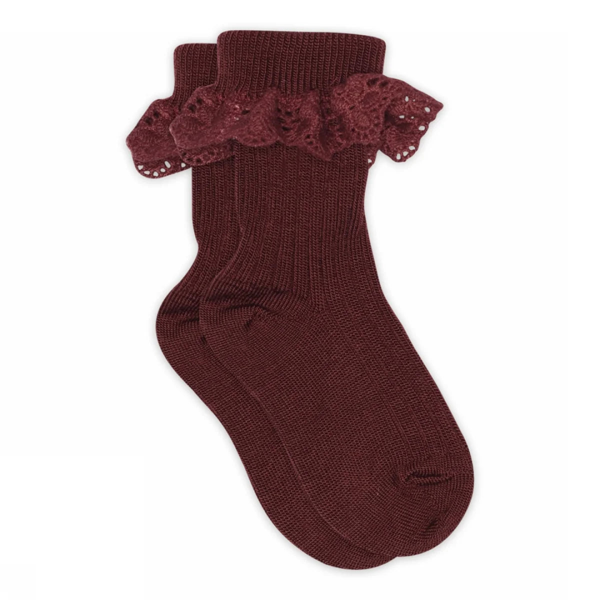 Sokkar - Ull - Wine Red
