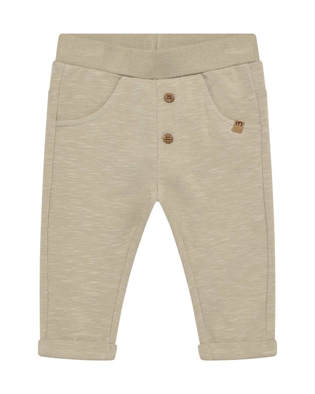 Minymo Joggingbuxur Crockery - Lífrænar Bómullarjoggingbuxur fyrir Ungbörn