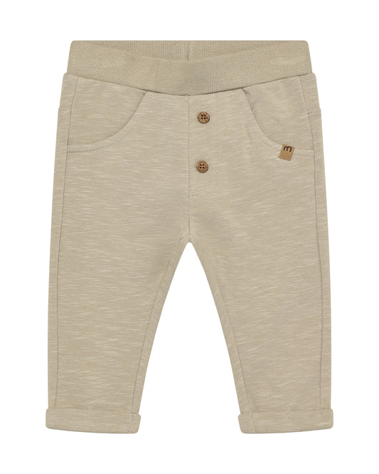 Minymo Joggingbuxur Crockery - Lífrænar Bómullarjoggingbuxur fyrir Ungbörn