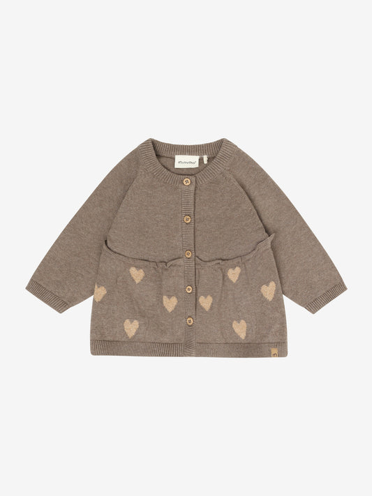 Peysa - Dark Brown Melange