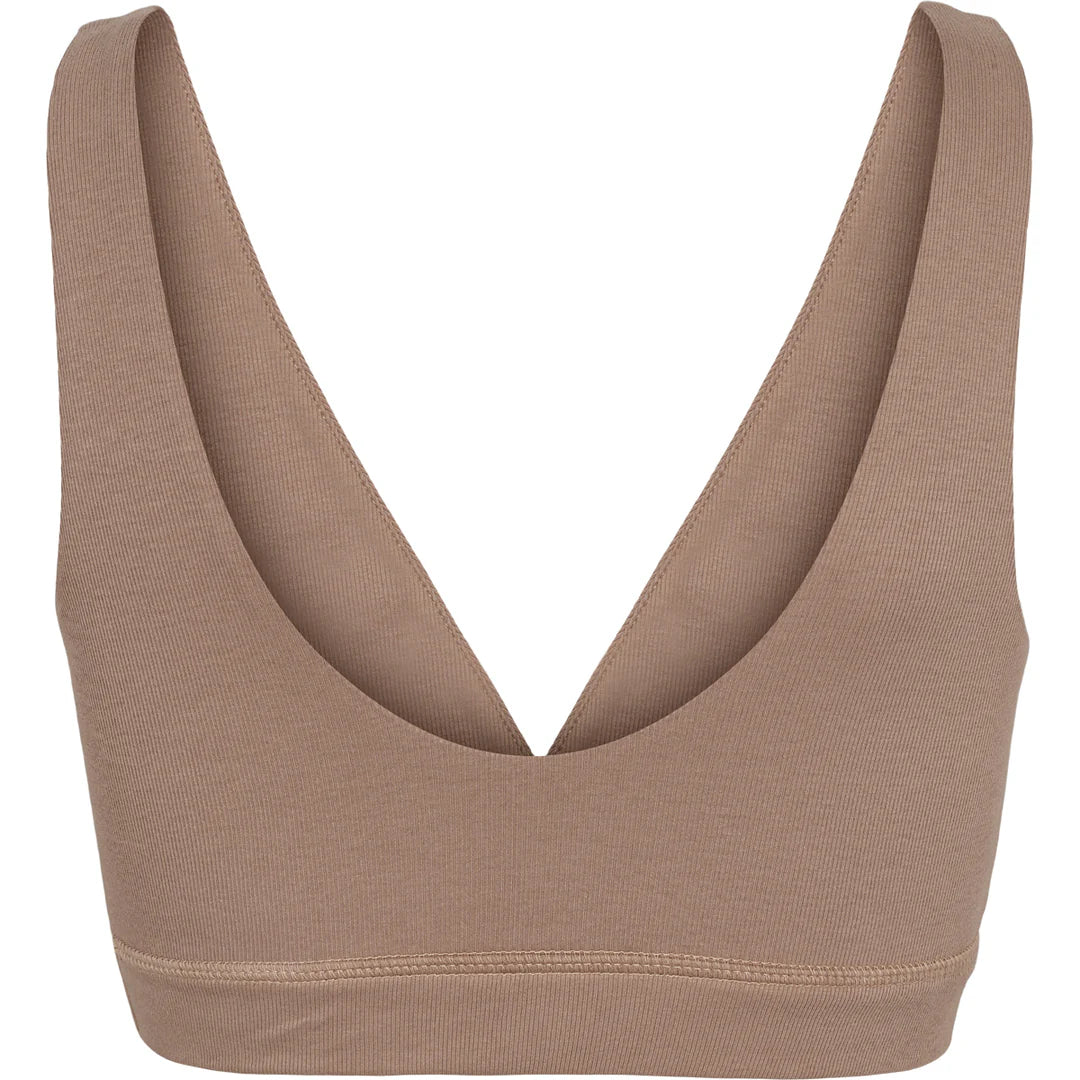 Triangle Bra - Brúnn