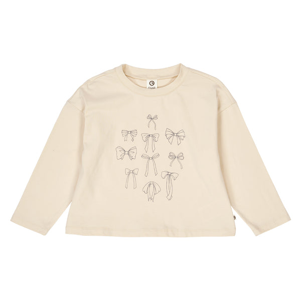Peysa - Bow l/s T / Oak