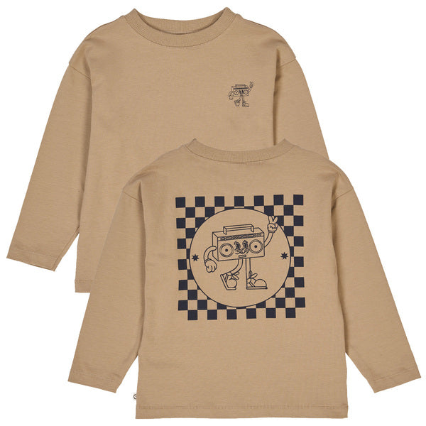 Peysa - Radio l/s T / Beige