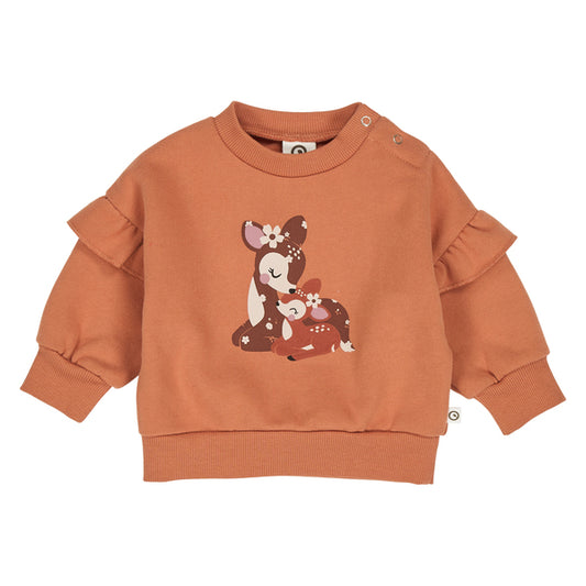 Peysa - Cedar sweatshirt baby / Clay