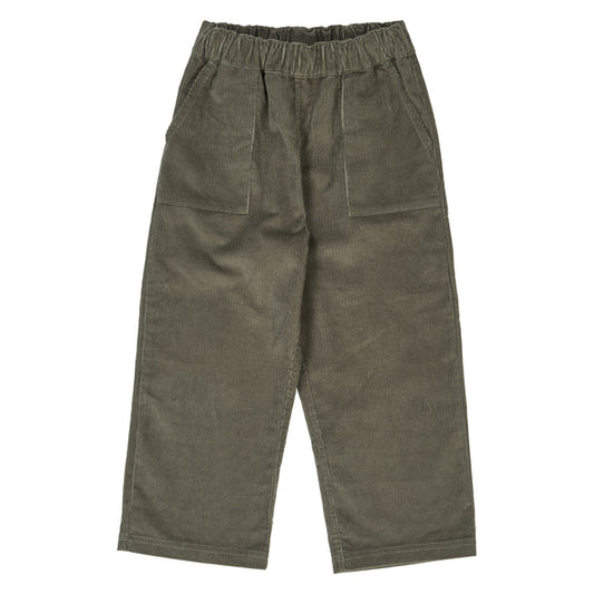 Buxur - Corduroy pants / Deep green